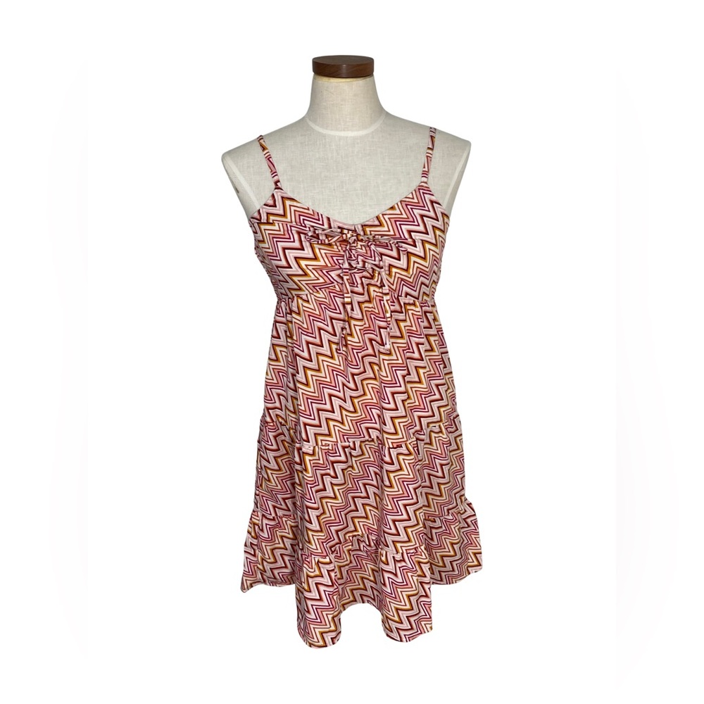 Chevron Mini-Dress